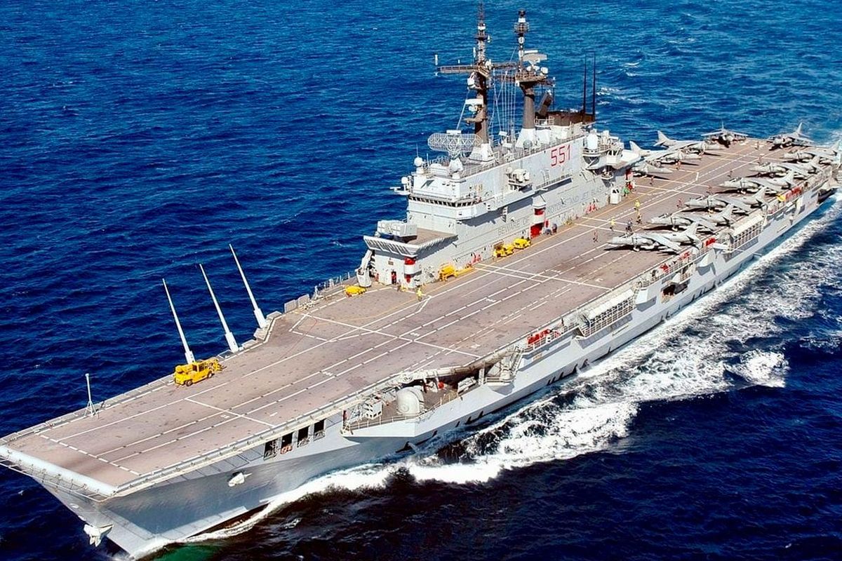 Kapal Induk Giuseppe Garibaldi Masuki Perairan Indonesia, Dijadwalkan Tiba di Jakarta Jumat