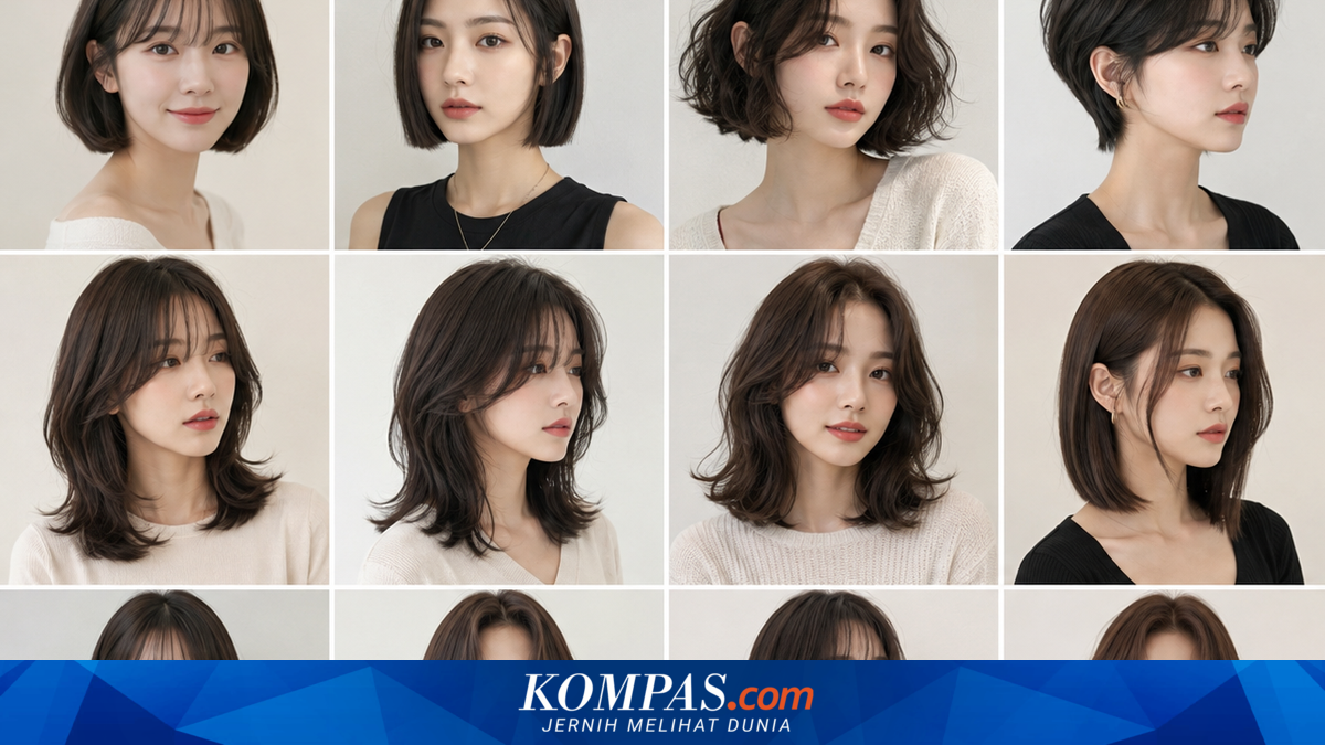 Inspirasi Model Rambut Wanita Korea untuk Berbagai Panjang Rambut