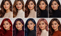 Pilihan Warna Rambut Ideal untuk Kulit Sawo Matang yang Membuat Wajah Lebih Cerah