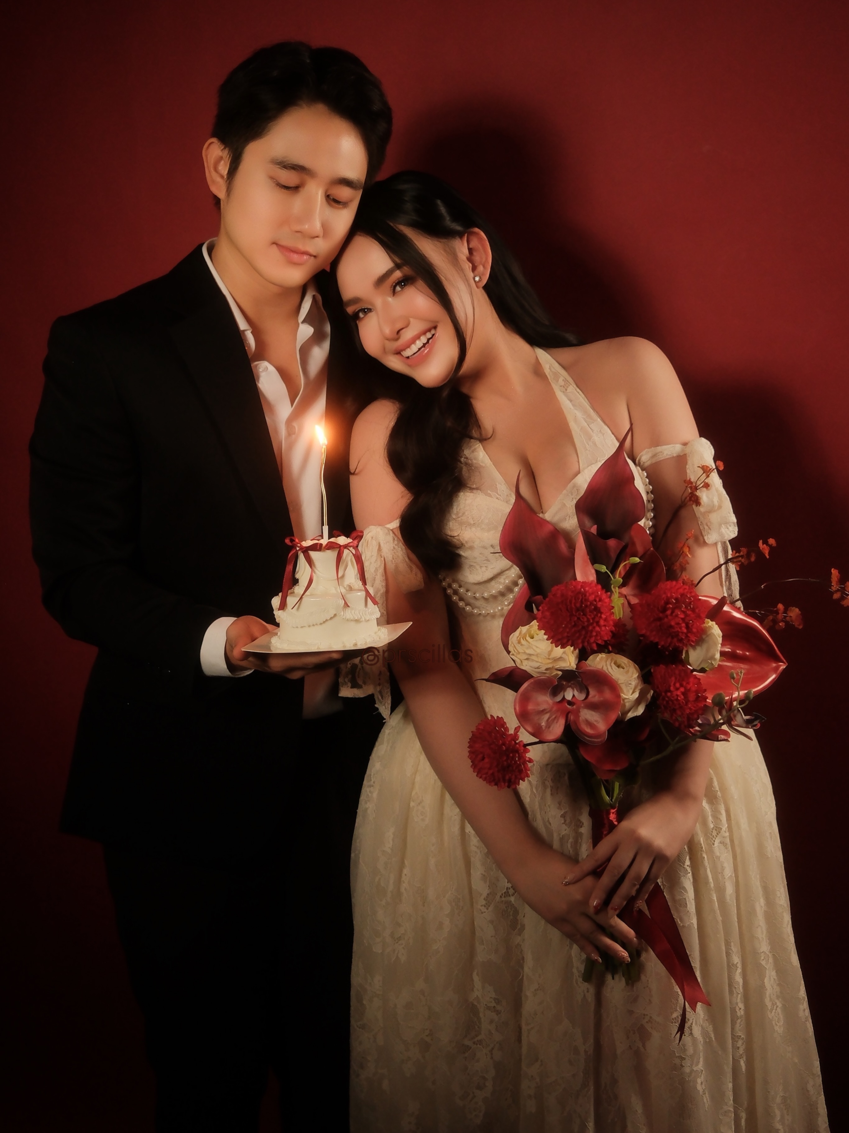 Gaya Pemotretan Anniversary Amanda Manopo dan Kenny Austin yang Memikat dan Elegan