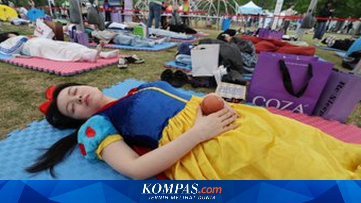 Kompetisi Tidur Siang di Seoul: Upaya Mengatasi Masalah Kurang Tidur Warga Korea