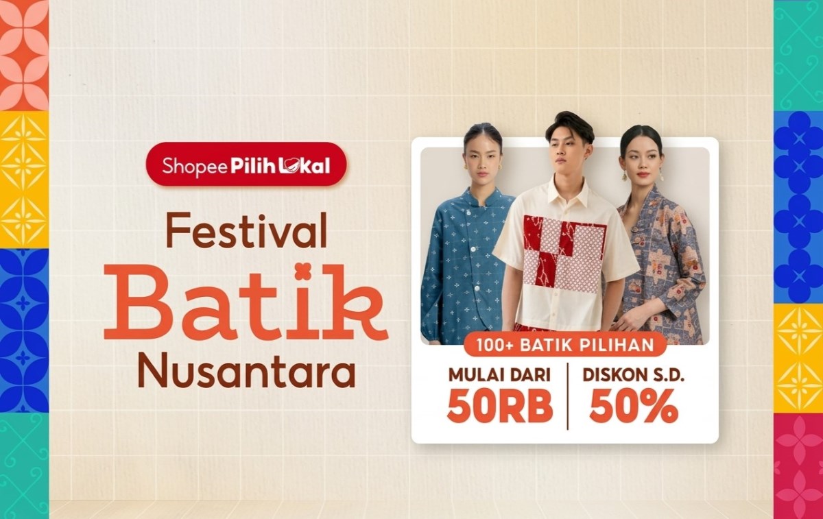 Batik Menjadi Tren Gaya Modern, Shopee Ajak Generasi Muda Rayakan Festival Batik Nusantara
