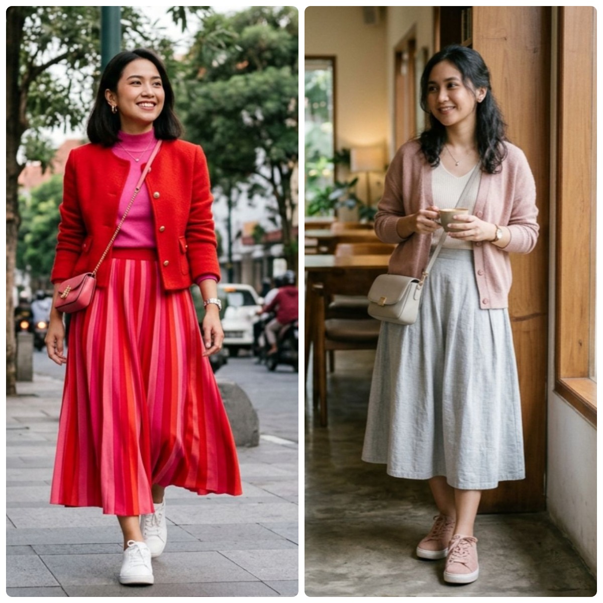 Inspirasi Padu Padan Warna Baju yang Menarik untuk Dicoba