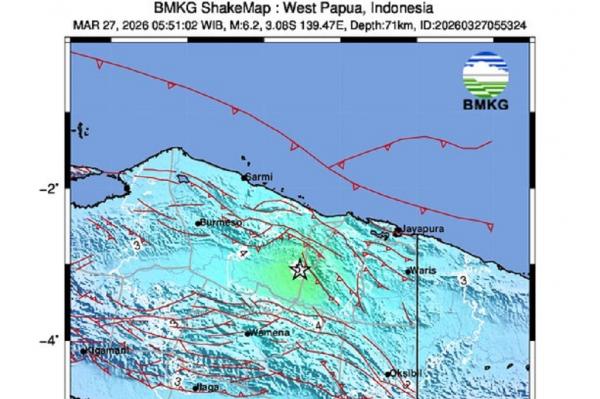 Gempa Bumi Melanda Papua: Yalimo Pegunungan Mengalami Guncangan Kuat