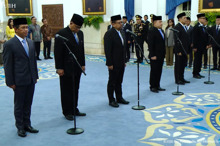 Perombakan Kabinet, Prabowo Lantik Enam Pejabat Baru