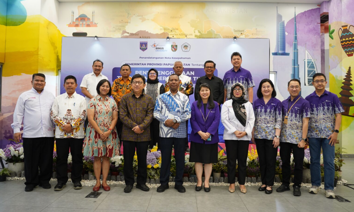Memperkuat Kerjasama Pendidikan, BINUS dan Pemerintah Provinsi Papua Selatan Berkolaborasi