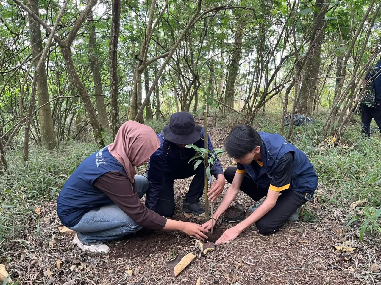 Menyongsong Konservasi, JAGAWANA 5.0 Hadapi Tantangan Karhutla di Bukit Semar