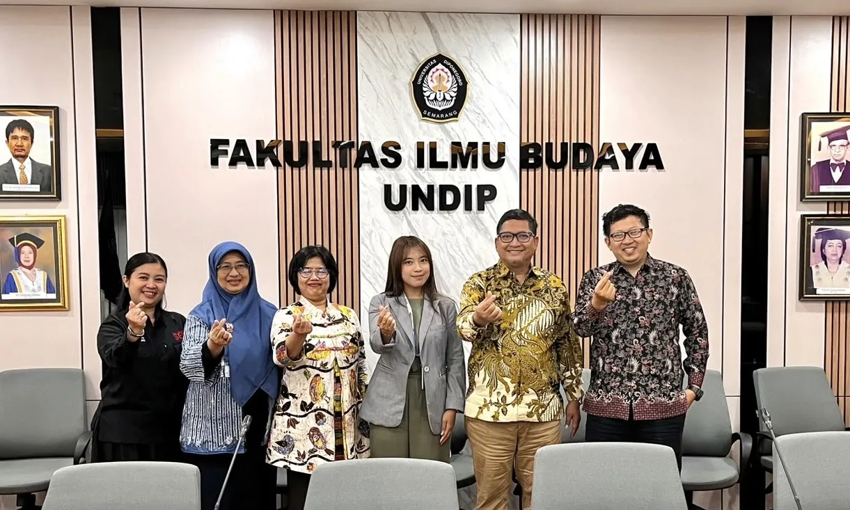 Fakultas Ilmu Budaya Undip Kerja Sama dengan Universitas Woosong Korea untuk Kursus dan Ujian Bahasa Korea