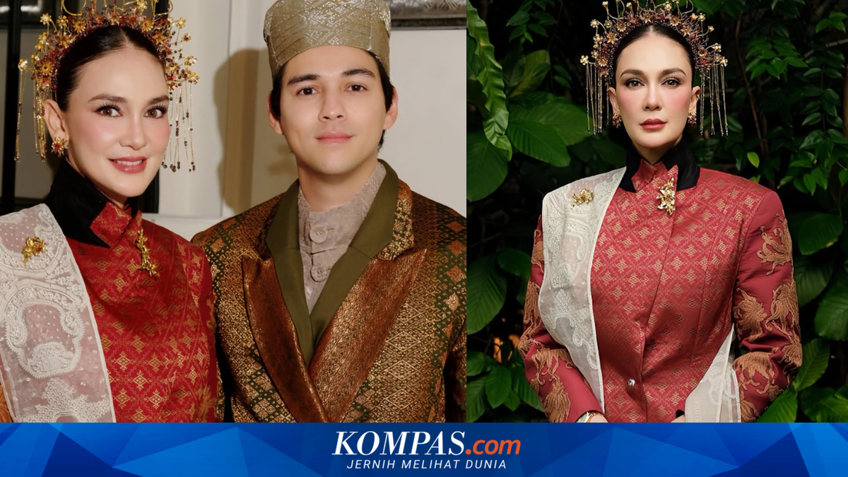 Penampilan Serasi Luna Maya dan Maxime Bouttier di HUT ke-81 RI dengan Nuansa Etnik