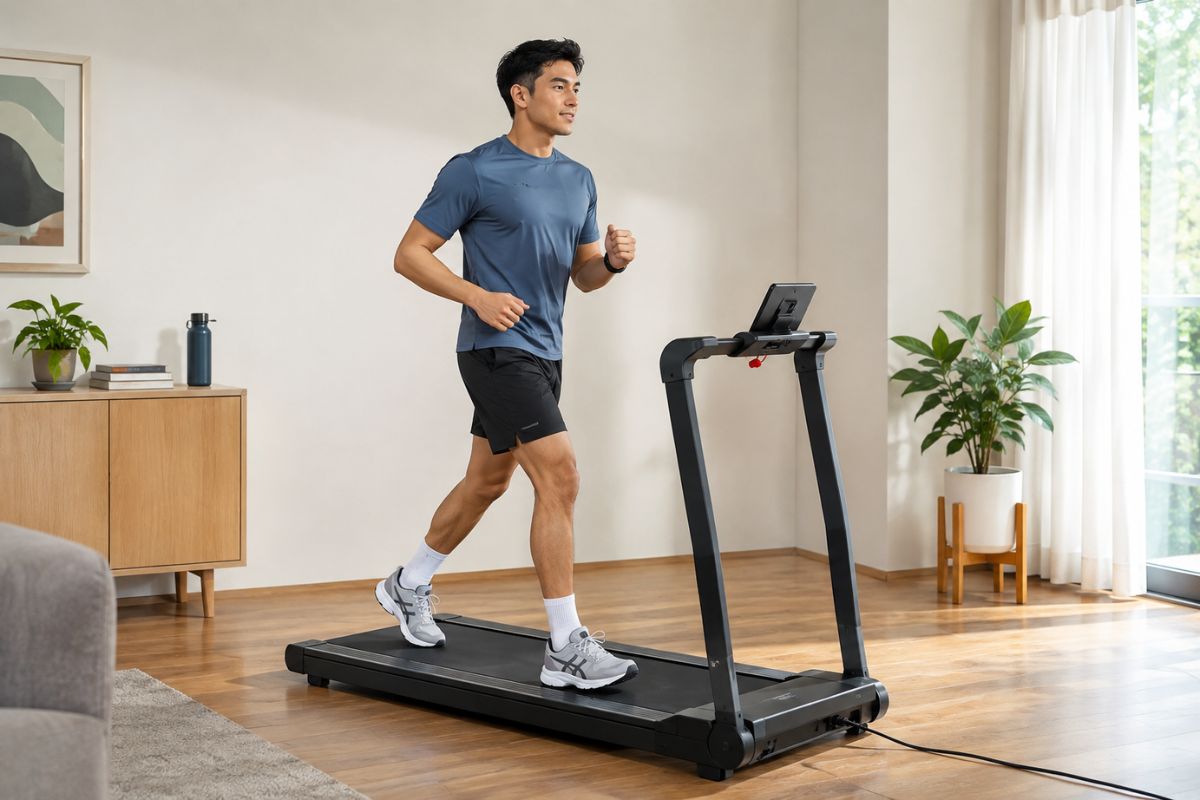 Rekomendasi Treadmill Lipat untuk Olahraga di Ruangan Sempit