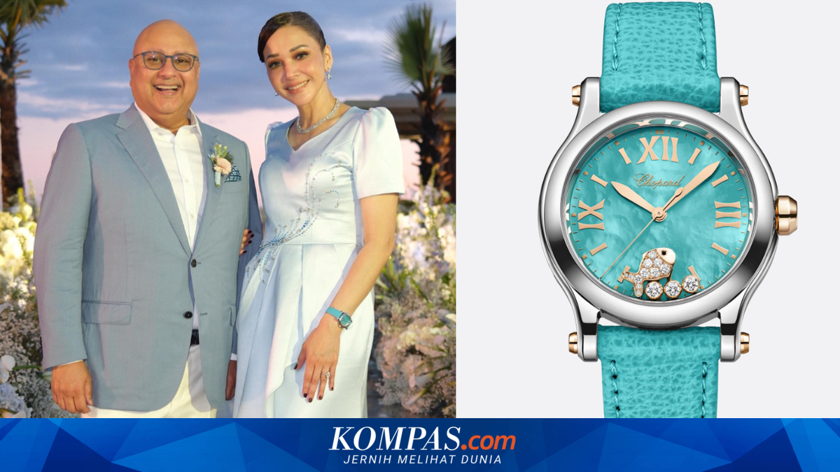 Jam Tangan Mewah Maia Estianty di Pesta Pernikahan El Rumi dan Syifa Hadju, Harga Rp 150 Juta