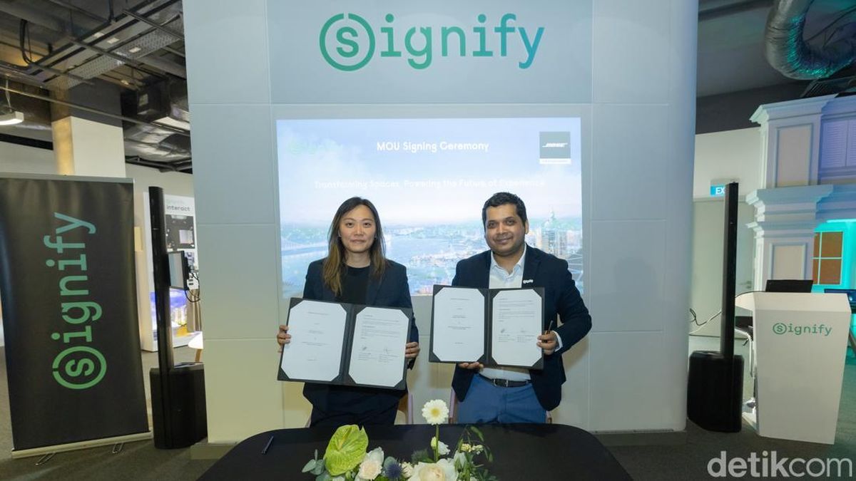 Sinergi Pencahayaan dan Audio, Signify Jalin Kerja Sama dengan Bose Professional