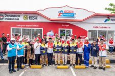 Kunjungan Wakil Menteri ESDM di Rest Area 379 A Batang-Semarang, Pastikan Ketersediaan BBM Aman Selama Mudik