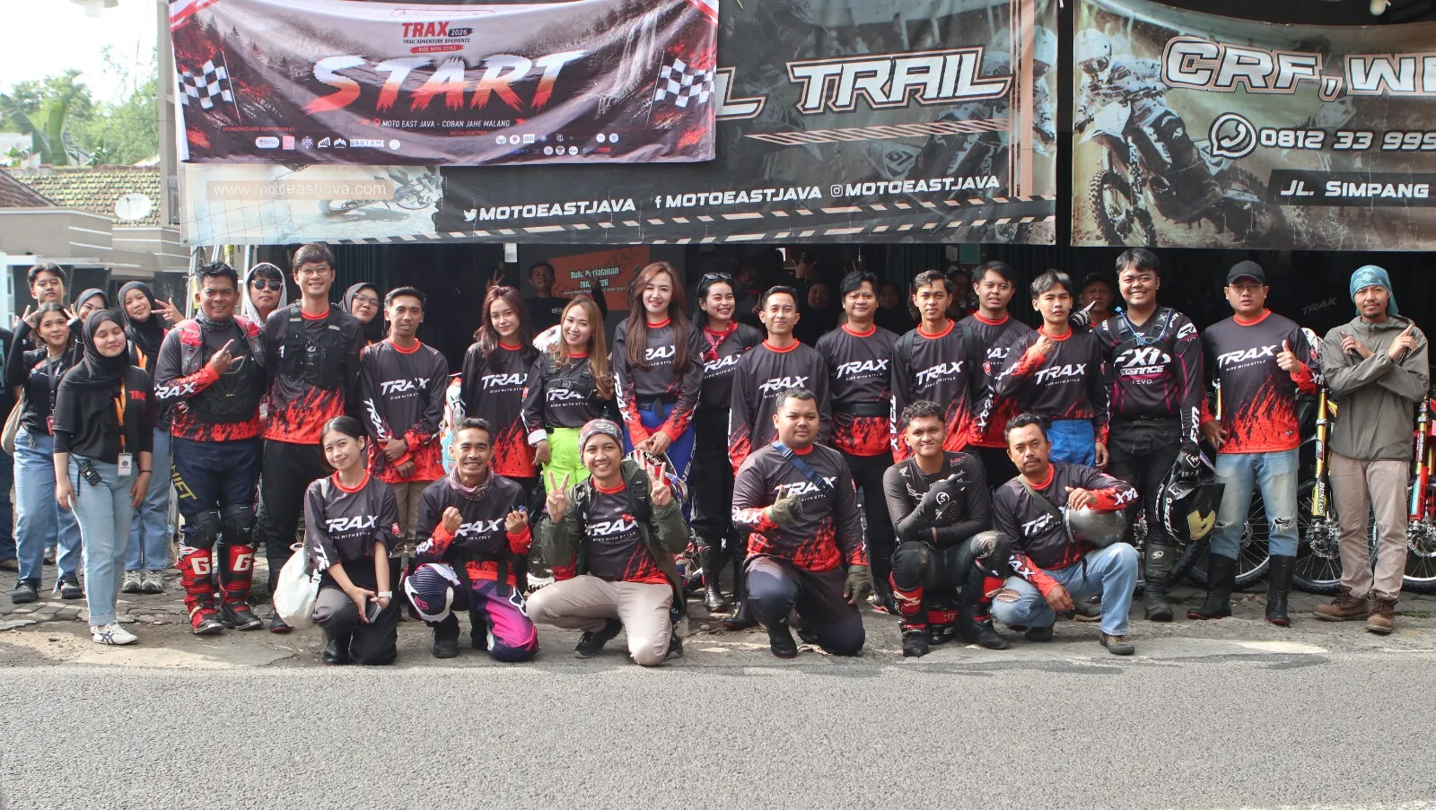 Mahasiswa UMM Tingkatkan Kesadaran Merek Moto East Java 2026 Melalui Pengalaman Trail Adventure