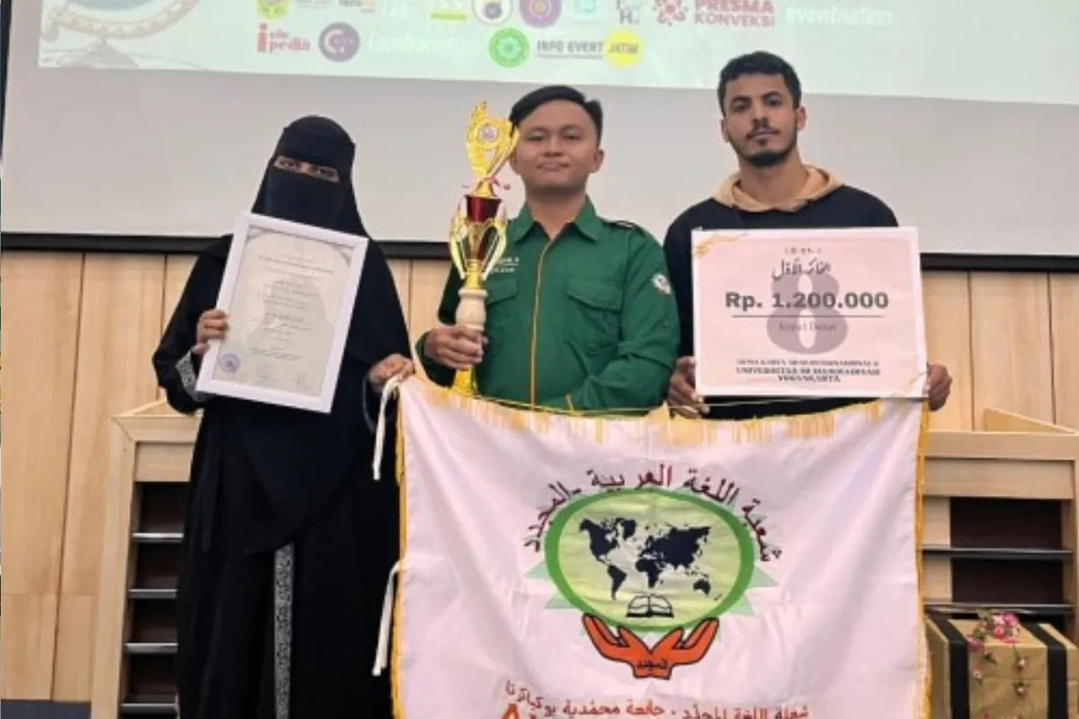 Mahasiswa UMY Raih Juara Pertama dalam Debat Bahasa Arab Internasional, Ungguli Peserta dari Enam Negara