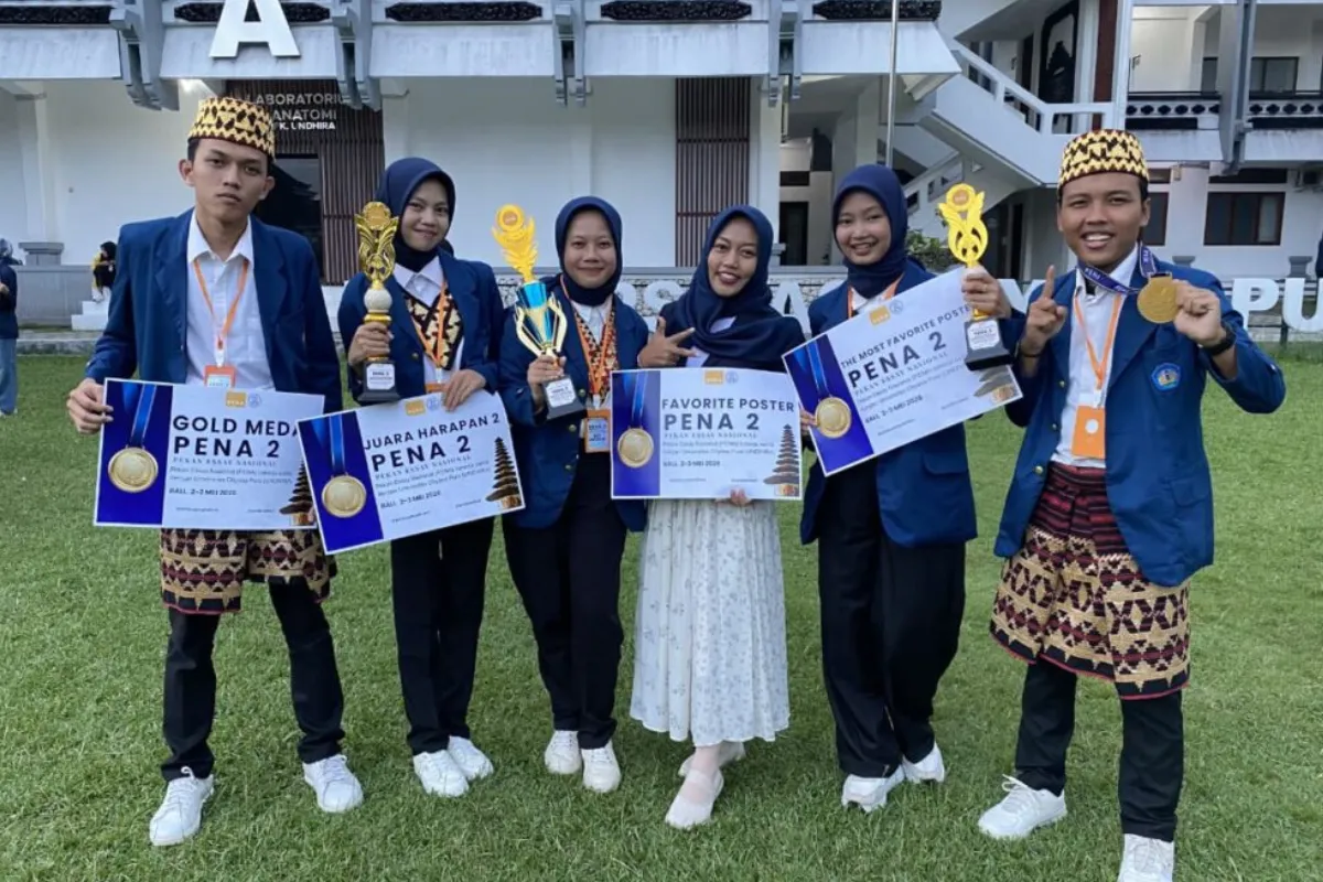 Mahasiswa Unila Raih Medali Emas di PENA 2 dengan Inovasi Aplikasi Pendidikan