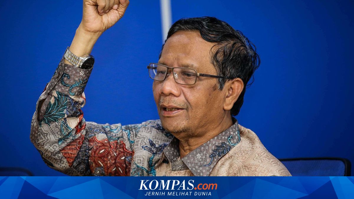 Mahfud MD Usulkan Judi Online Dimasukkan dalam RUU Perampasan Aset