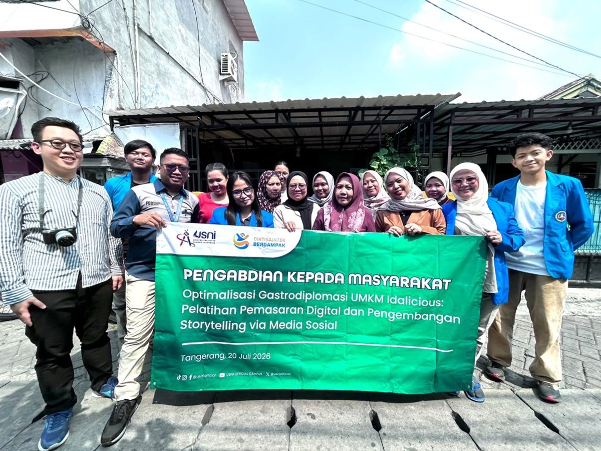 USNI Gelar Pelatihan Bisnis Digital dan Meta Ads untuk Pemberdayaan UMKM Kuliner