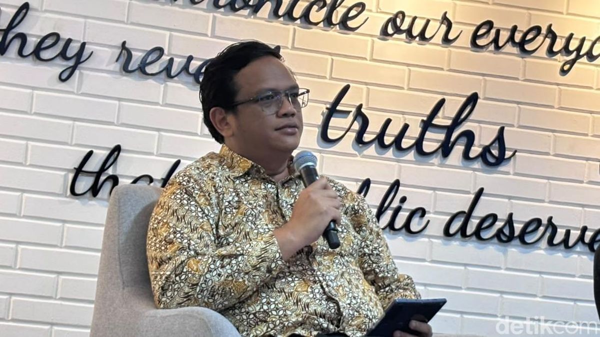 Direktur Kemitraan Komunikasi Lembaga dan Kehumasan Komdigi, Marroli J. Indarto menyarankan netizen yang merasa kena shadowban untuk banding ke platform digital. (Foto: Agus Tri Haryanto/detikINET)