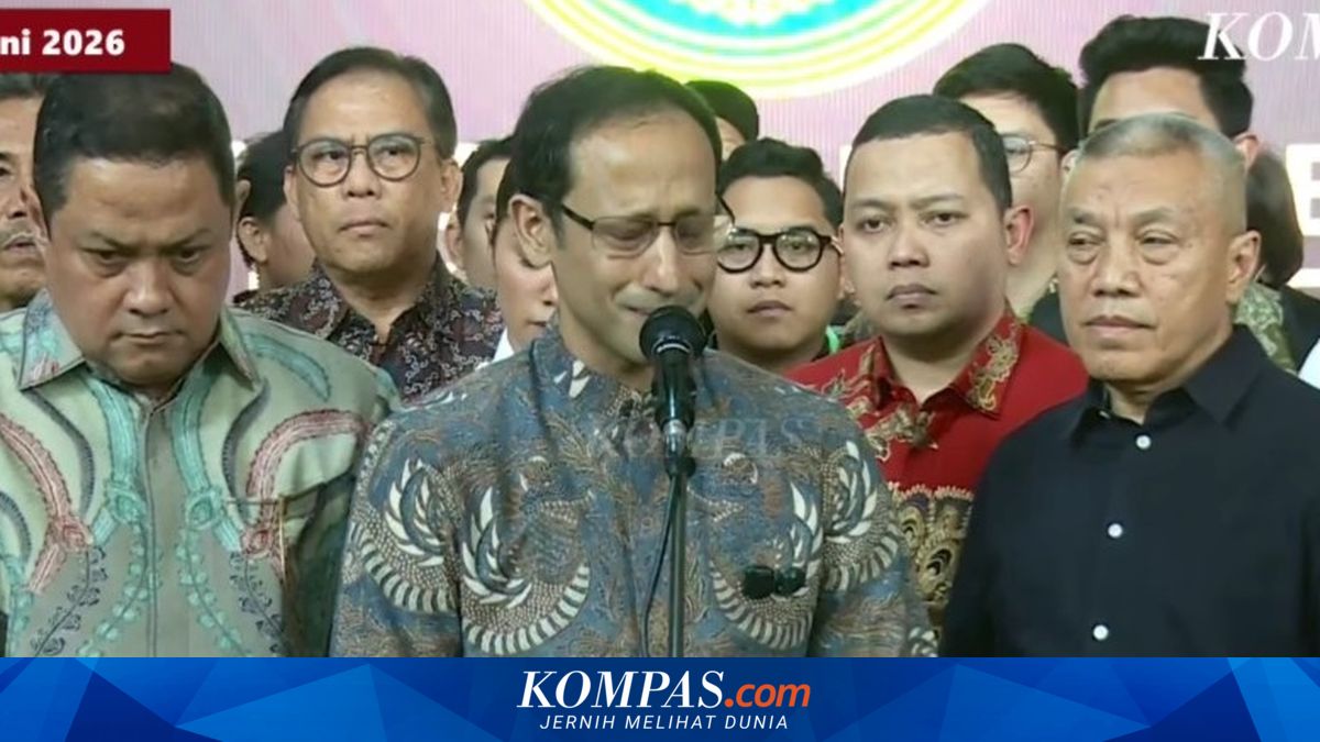 Nadiem Makarim Menangis Setelah Vonis 10 Tahun Penjara: Tak Tahu Lagi Harus Minta Tolong ke Siapa