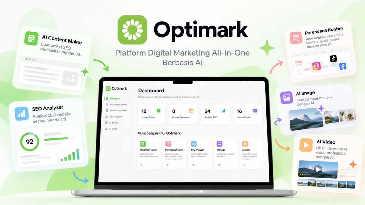 Optimark Luncurkan Platform Pemasaran Digital Berbasis Kecerdasan Buatan untuk Bisnis di Indonesia