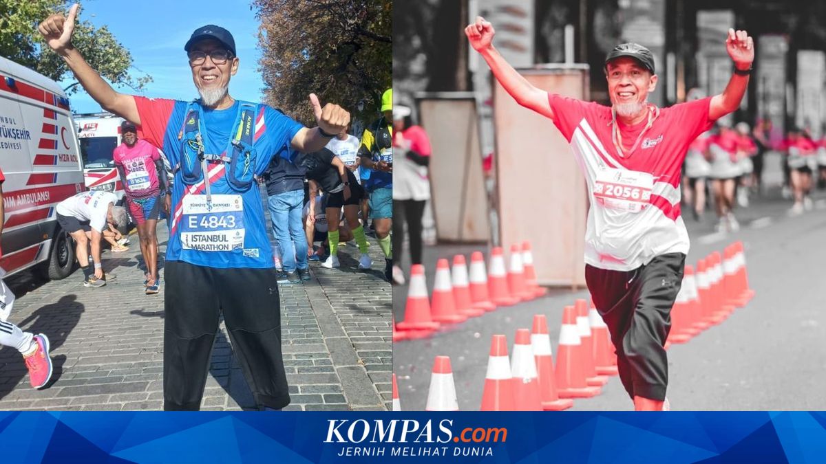 Kisah Inspiratif Restu Didik: Pelari Berusia 63 Tahun yang Menyelesaikan Full Marathon