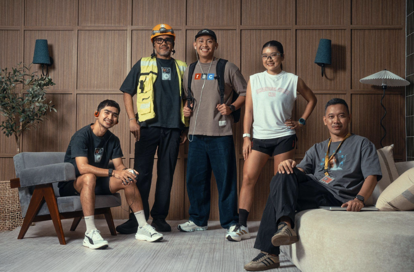 RAC Luncurkan Koleksi Pakaian Olahraga Terinspirasi Musik