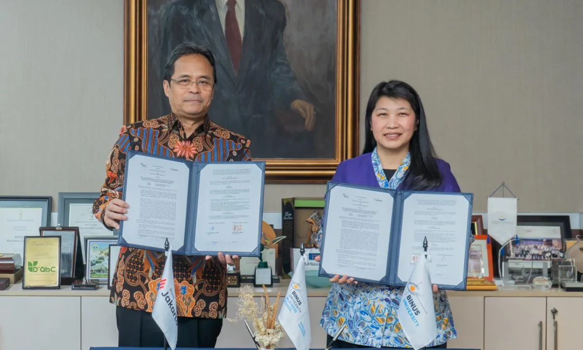 BINUS University Jalin Kerja Sama Strategis dengan Bank Jakarta
