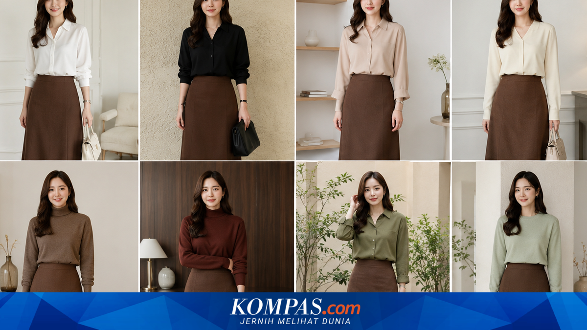 Kombinasi Warna Terbaik untuk Rok Coklat yang Stylish