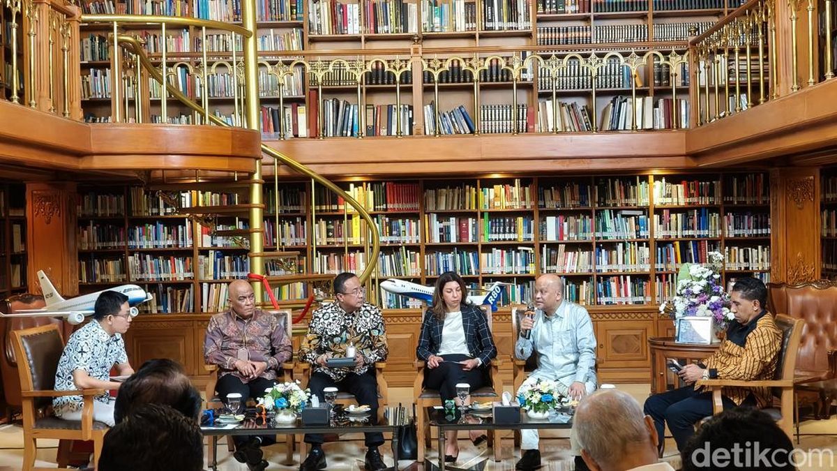 Forum diskusi 'Kedaulatan Digital Indonesia, Realistis atau Utopis?' di Perpustakaan Habibie & Ainun, Jakarta, Jumat (30/10/2026). Foto: Rachmatunnisa/detikINET