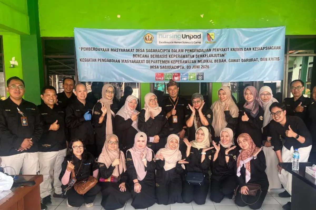 Unpad Tingkatkan Kualitas Hidup Masyarakat Desa Sagaracipta Melalui Pendidikan Kesehatan dan Mitigasi Bencana