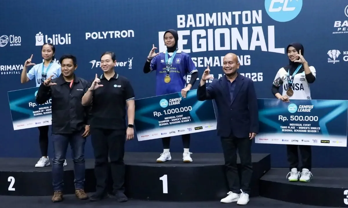 Kesuksesan Turnamen Badminton Campus League Regional Semarang 2026 di UNDIP